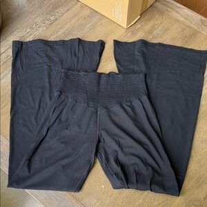 Offline by Aerie Real Me Black Flare Pants